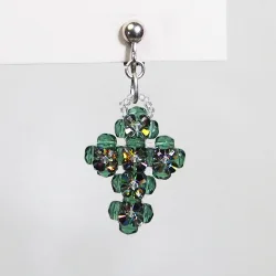 Clips  - Silver 925 - Earrings Valonia - Clips  - Silver 925 - Argent 925